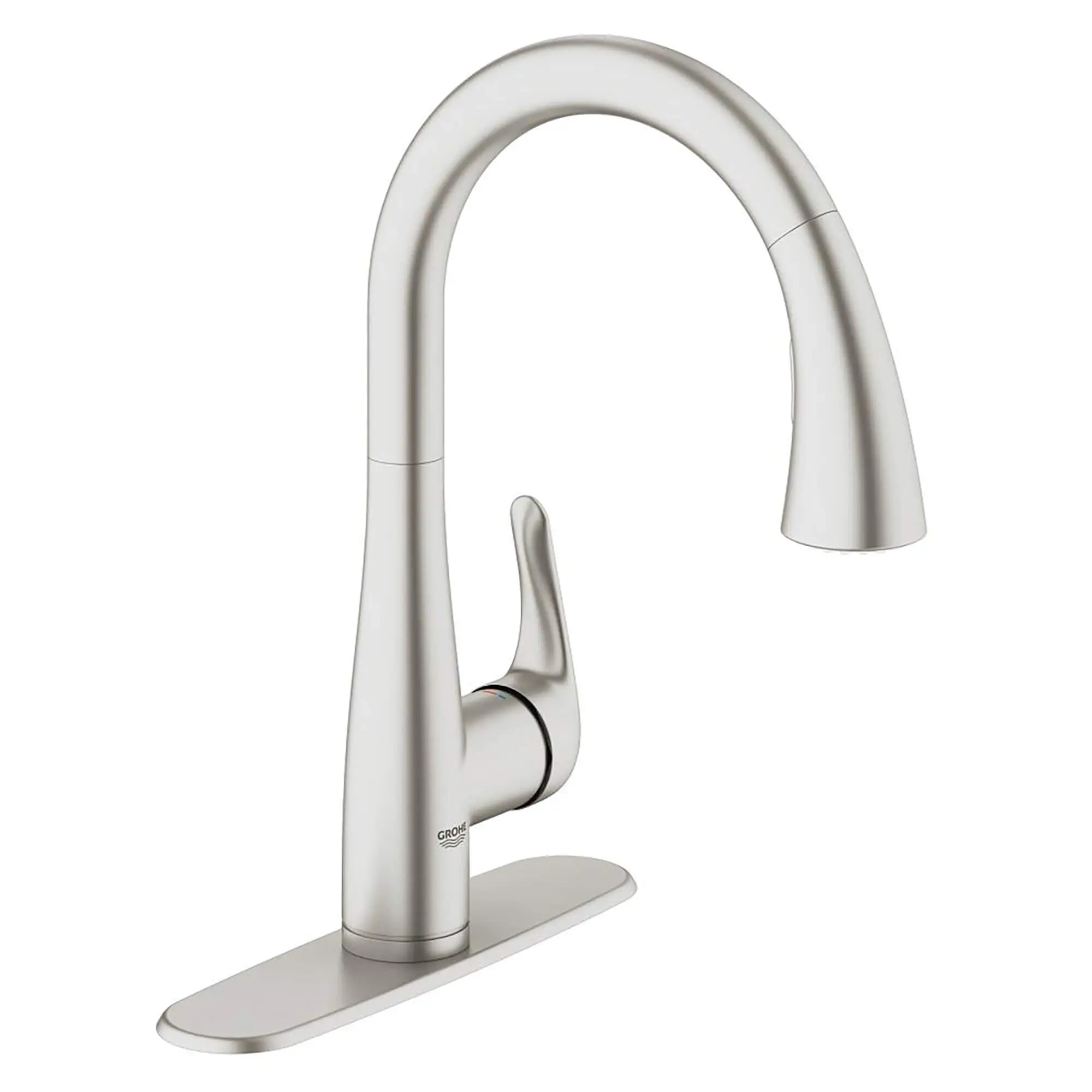 Single-Handle Pull Down Kitchen Faucet Dual Spray 6.6 L/min (1.75 gpm)